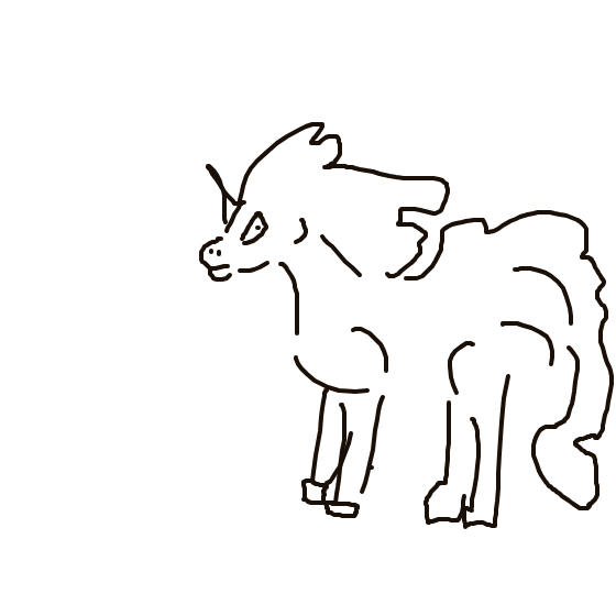 Rapidash drawing