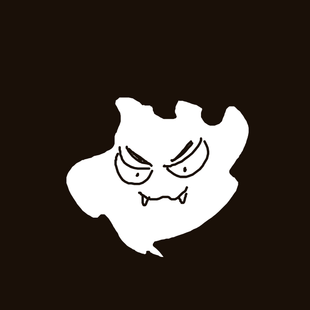 Gastly drawing