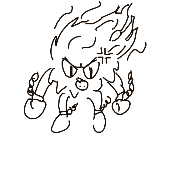 LightBlastoise906's drawing of Annihilape — Pokémon sketch on Sketchdex