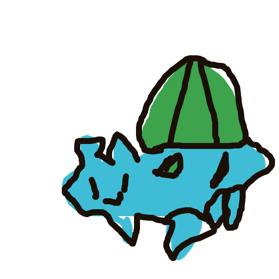 TerraFlareon665's drawing of Bulbasaur — Pokémon sketch on Sketchdex