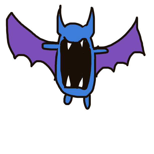 MysticVenomoth480's drawing of Golbat — Pokémon sketch on Sketchdex