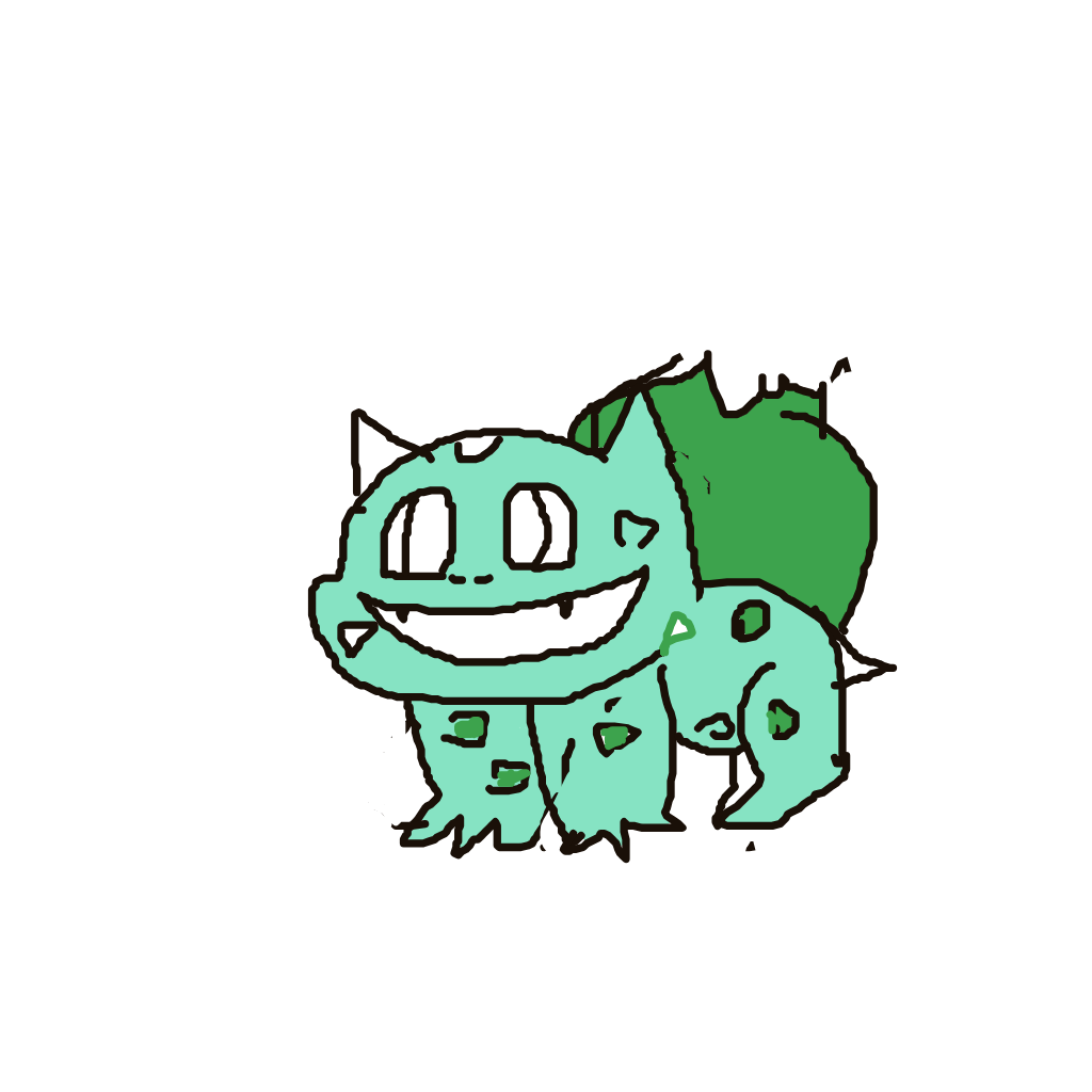 Eliezerbio's drawing of Bulbasaur — Pokémon sketch on Sketchdex