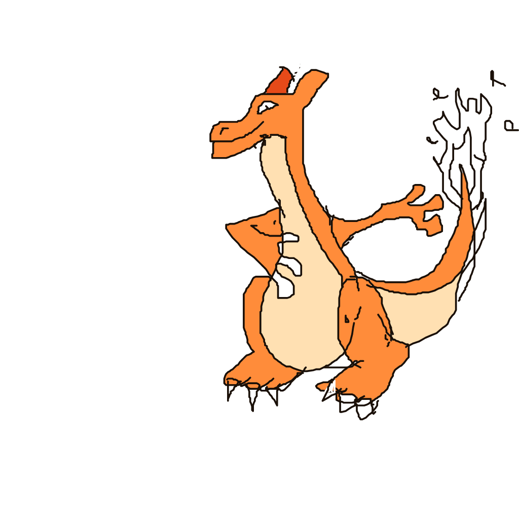 Eliezerbio's drawing of Charizard — Pokémon sketch on Sketchdex