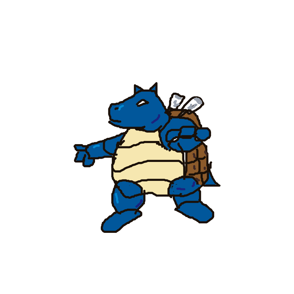 Eliezerbio's drawing of Blastoise — Pokémon sketch on Sketchdex
