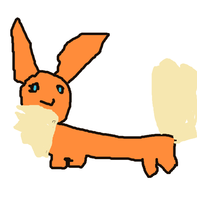 Flareon drawing