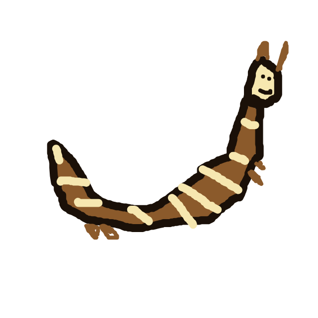 FREDDY's drawing of Furret — Pokémon sketch on Sketchdex
