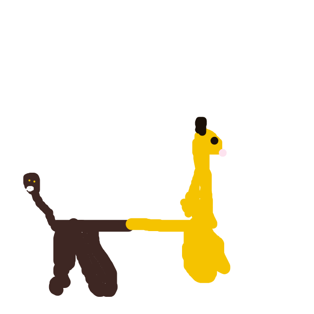 FREDDY's drawing of Girafarig — Pokémon sketch on Sketchdex