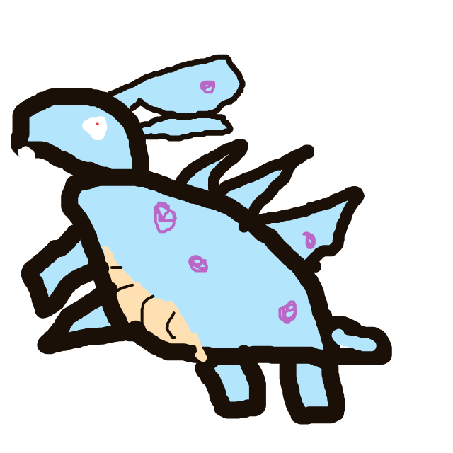 Nidorina drawing