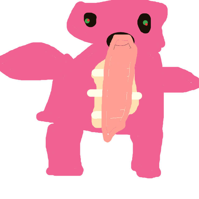 FREDDY's drawing of Lickilicky — Pokémon sketch on Sketchdex