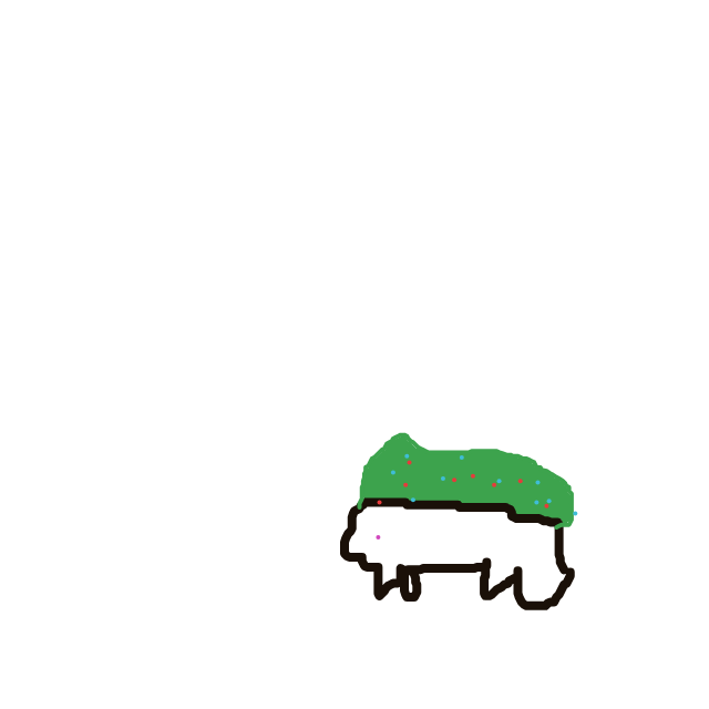 FREDDY's drawing of Shaymin — Pokémon sketch on Sketchdex