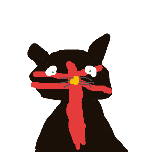 FREDDY's drawing of Litten — Pokémon sketch on Sketchdex