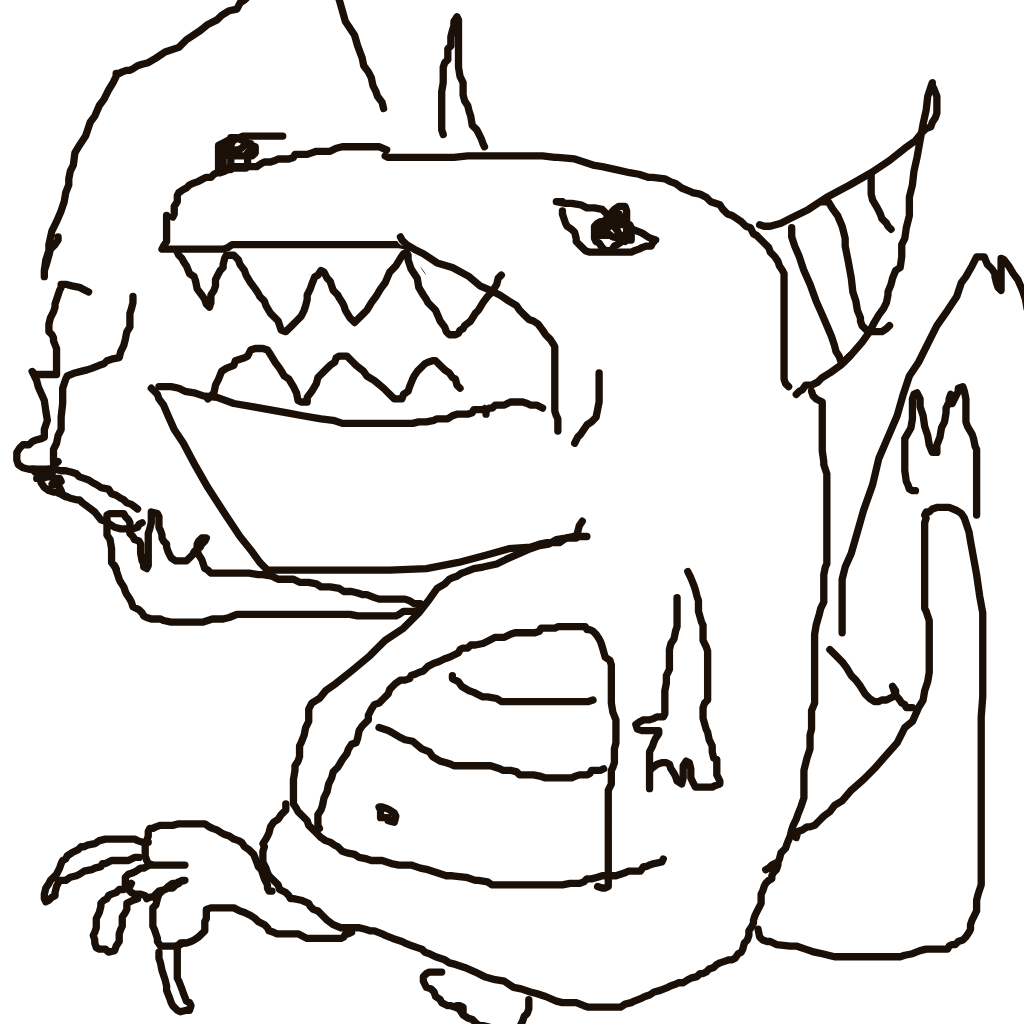 HyperKangaskhan241's drawing of Charizard — Pokémon sketch on Sketchdex
