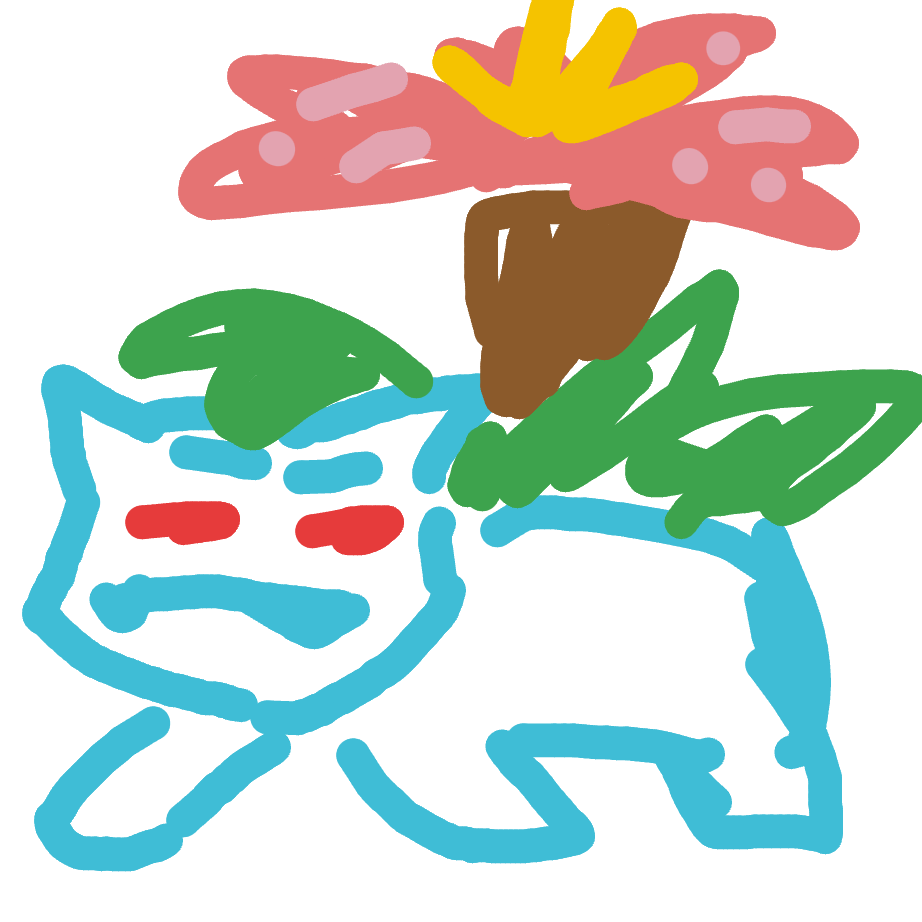 AccordionDinosaur74's drawing of Venusaur — Pokémon sketch on Sketchdex