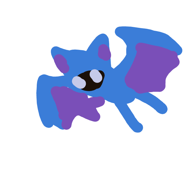 AccordionDinosaur74's drawing of Zubat — Pokémon sketch on Sketchdex