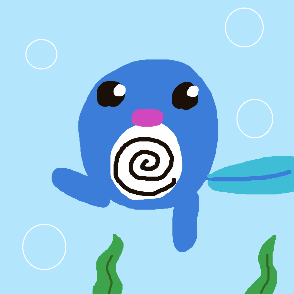 Jey_117's drawing of Poliwag — Pokémon sketch on Sketchdex