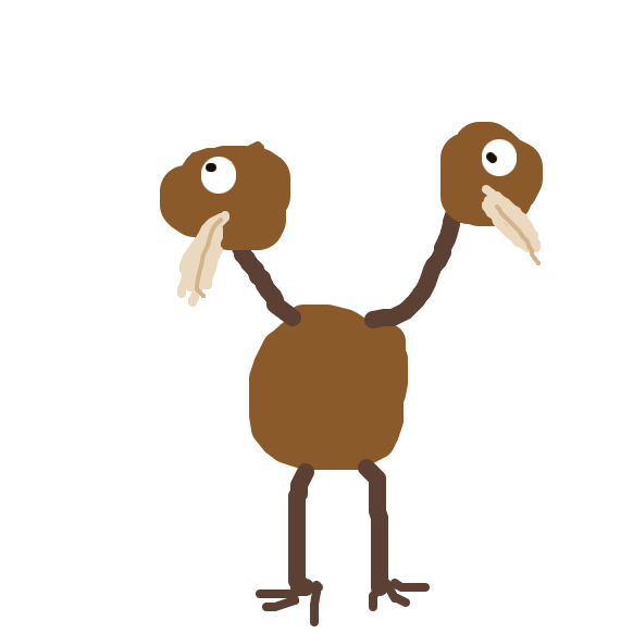 Doduo drawing
