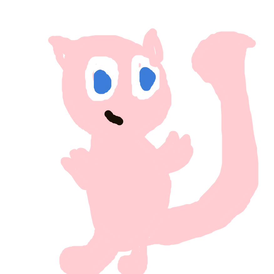 ElectricStarmie626's drawing of Mew — Pokémon sketch on Sketchdex