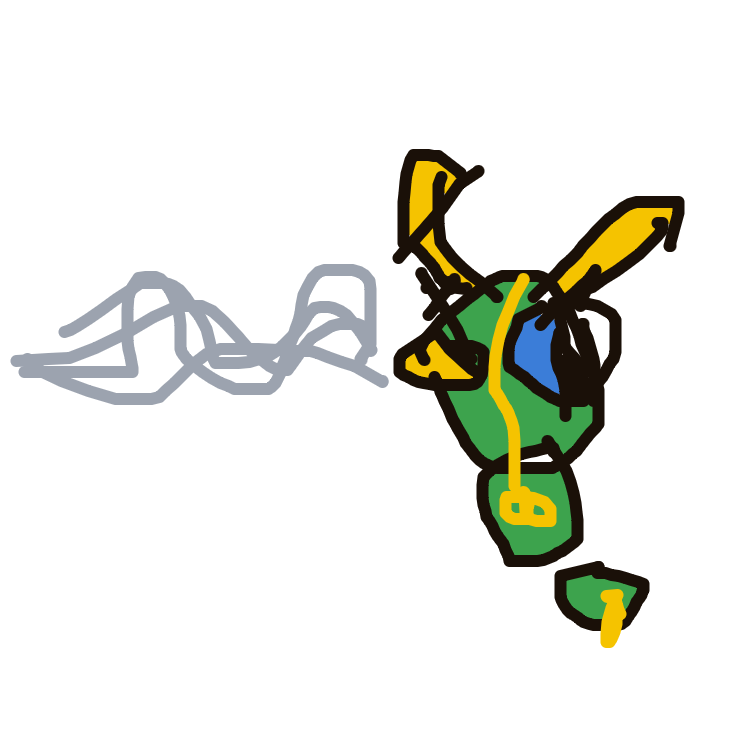 PrimalPidgeot668's drawing of Caterpie — Pokémon sketch on Sketchdex