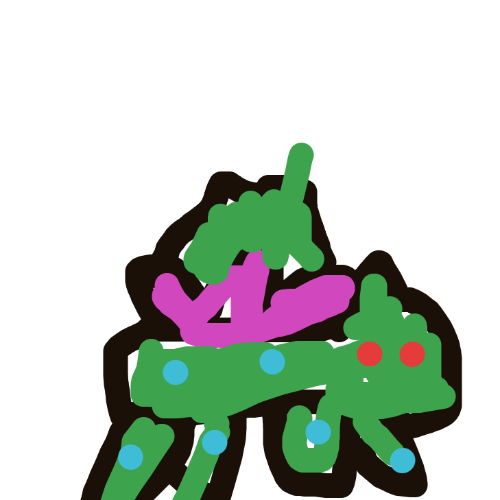 PrimalPidgeot668's drawing of Ivysaur — Pokémon sketch on Sketchdex