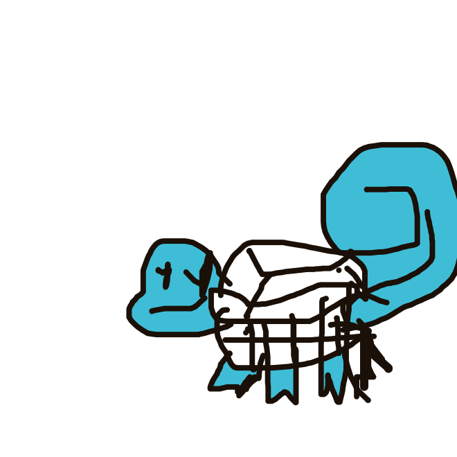 PrimalPidgeot668's drawing of Squirtle — Pokémon sketch on Sketchdex