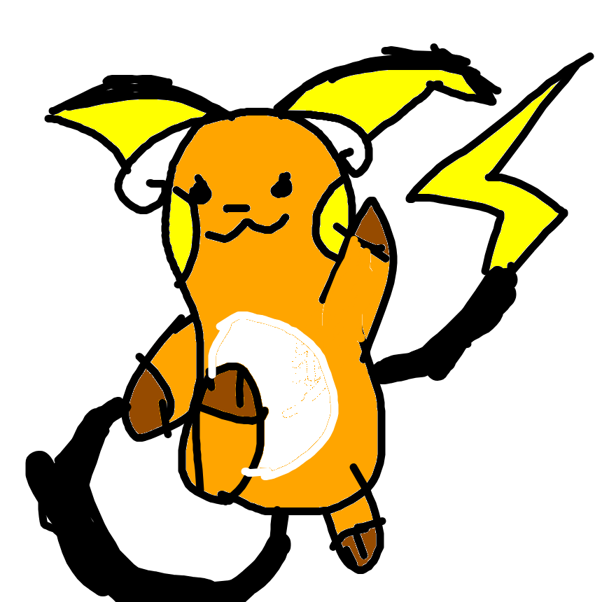 StormyHypno828's drawing of Raichu — best Pokémon fan art on Sketchdex