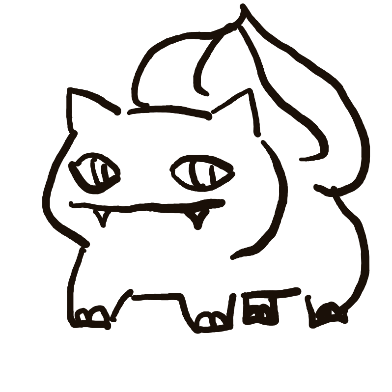 lelele333's drawing of Bulbasaur — Pokémon sketch on Sketchdex