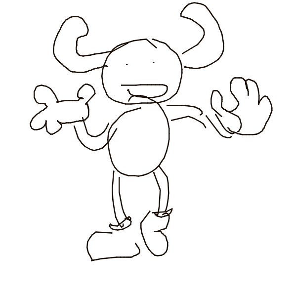 WaveHypno194's drawing of Mr-mime — Pokémon sketch on Sketchdex