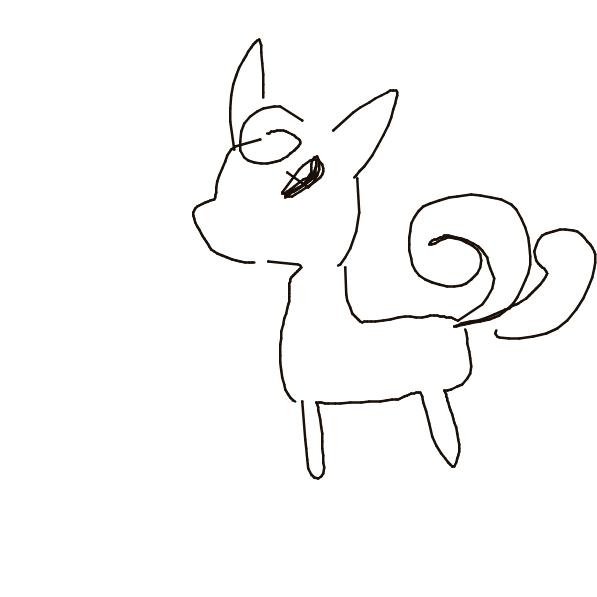WaveHypno194's drawing of Vulpix — Pokémon sketch on Sketchdex