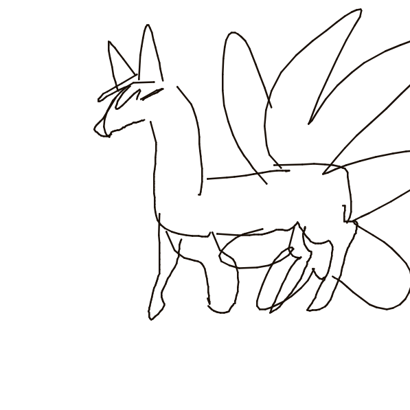 WaveHypno194's drawing of Ninetales — Pokémon sketch on Sketchdex