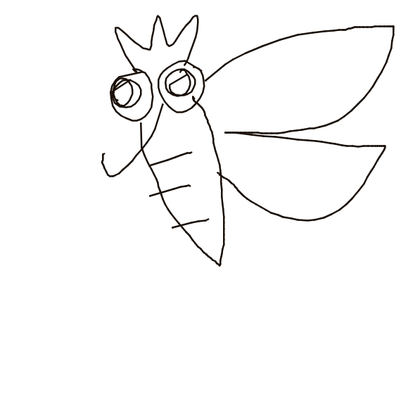 WaveHypno194's drawing of Venomoth — Pokémon sketch on Sketchdex