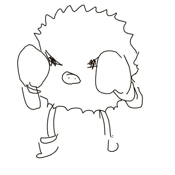 WaveHypno194's drawing of Primeape — Pokémon sketch on Sketchdex