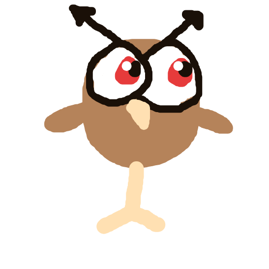 NobleDodrio136's drawing of Hoothoot — Pokémon sketch on Sketchdex