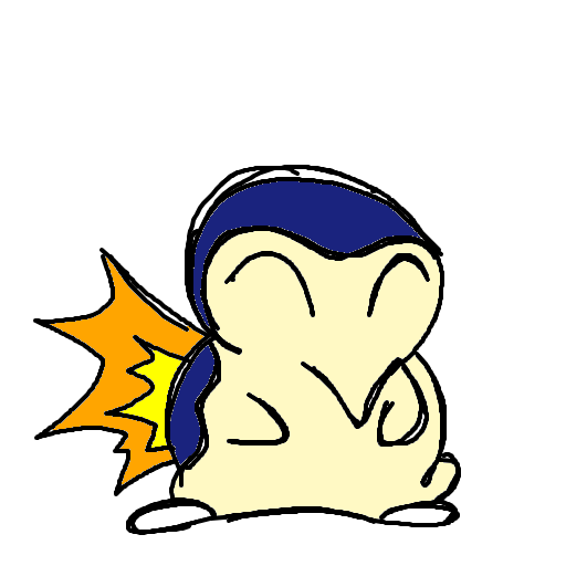 FoFo1300's drawing of Cyndaquil — best Pokémon fan art on Sketchdex