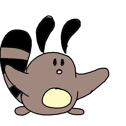 FoFo1300's drawing of Sentret — best Pokémon fan art on Sketchdex