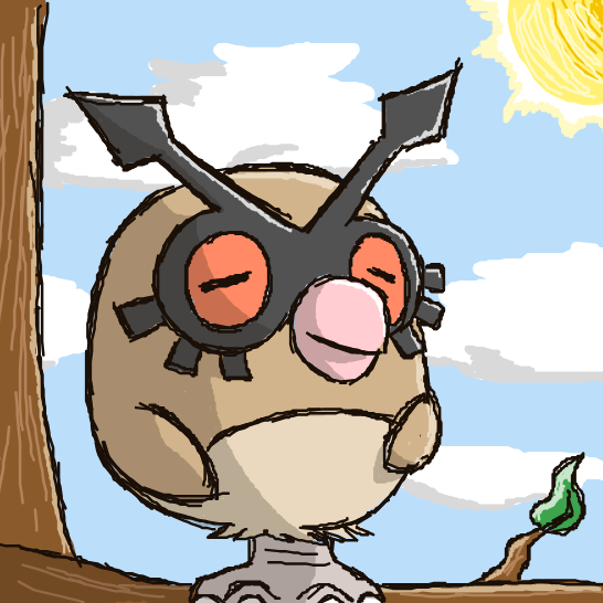 FoFo1300's drawing of Hoothoot — best Pokémon fan art on Sketchdex