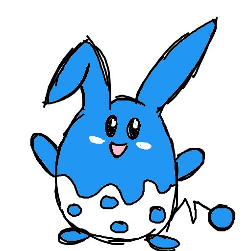 FoFo1300's drawing of Azumarill — best Pokémon fan art on Sketchdex