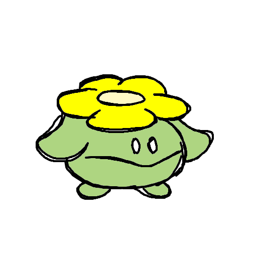 FoFo1300's drawing of Skiploom — best Pokémon fan art on Sketchdex