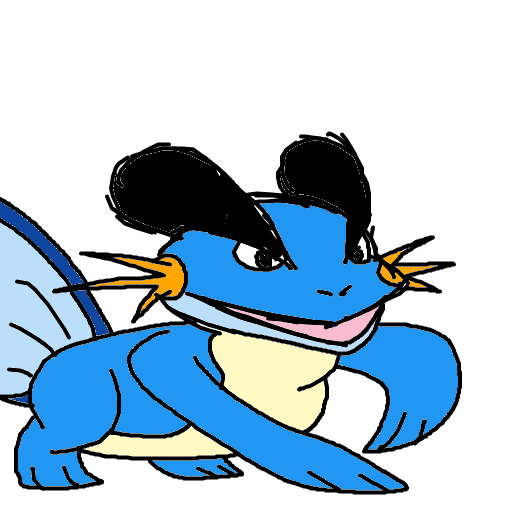 FoFo1300's drawing of Swampert — best Pokémon fan art on Sketchdex