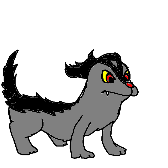 FoFo1300's drawing of Mightyena — best Pokémon fan art on Sketchdex