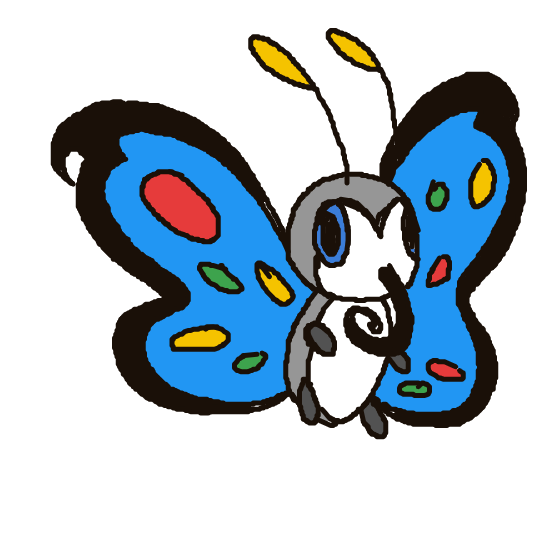 FoFo1300's drawing of Beautifly — best Pokémon fan art on Sketchdex