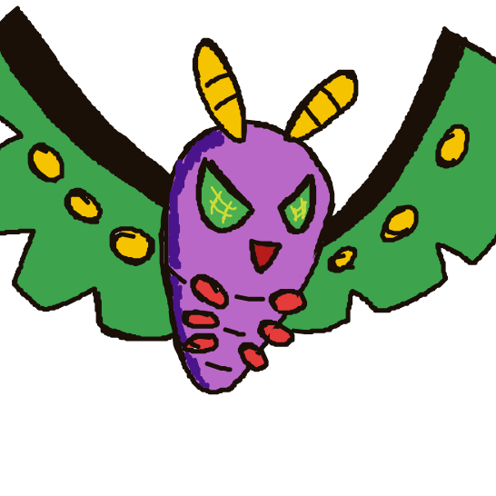 FoFo1300's drawing of Dustox — best Pokémon fan art on Sketchdex