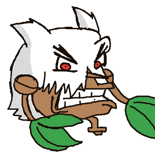FoFo1300's drawing of Shiftry — Pokémon sketch on Sketchdex