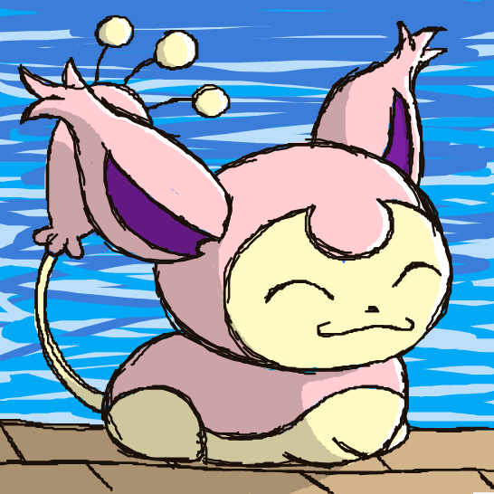 FoFo1300's drawing of Skitty — best Pokémon fan art on Sketchdex