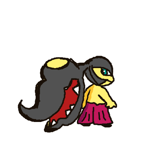 FoFo1300's drawing of Mawile — Pokémon sketch on Sketchdex