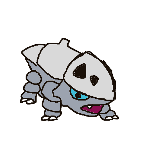 FoFo1300's drawing of Lairon — best Pokémon fan art on Sketchdex