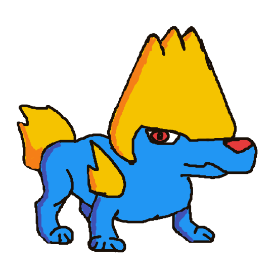 FoFo1300's drawing of Manectric — Pokémon sketch on Sketchdex