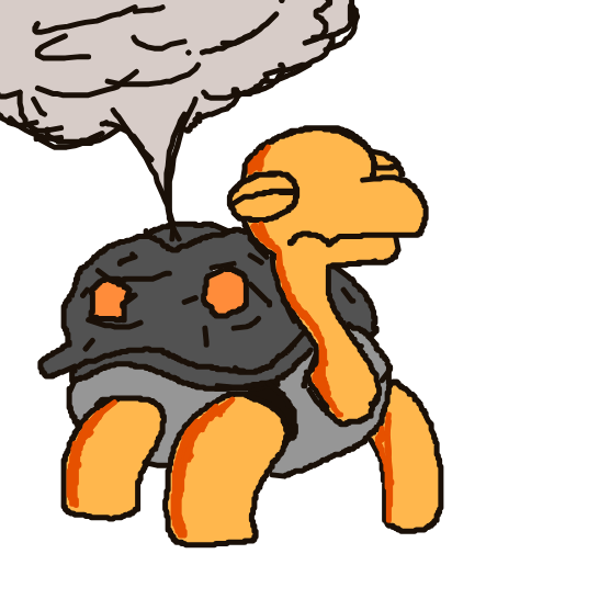 FoFo1300's drawing of Torkoal — Pokémon sketch on Sketchdex