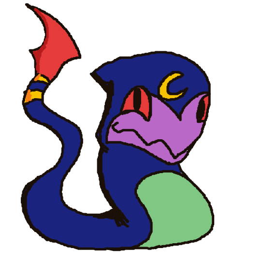FoFo1300's drawing of Seviper — Pokémon sketch on Sketchdex