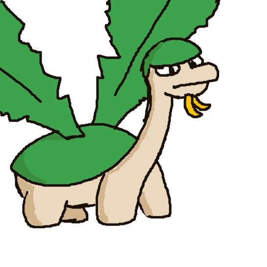 FoFo1300's drawing of Tropius — Pokémon sketch on Sketchdex