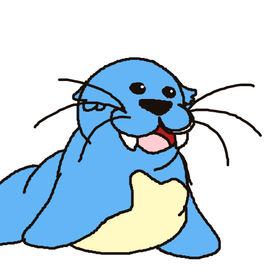 FoFo1300's drawing of Sealeo — best Pokémon fan art on Sketchdex